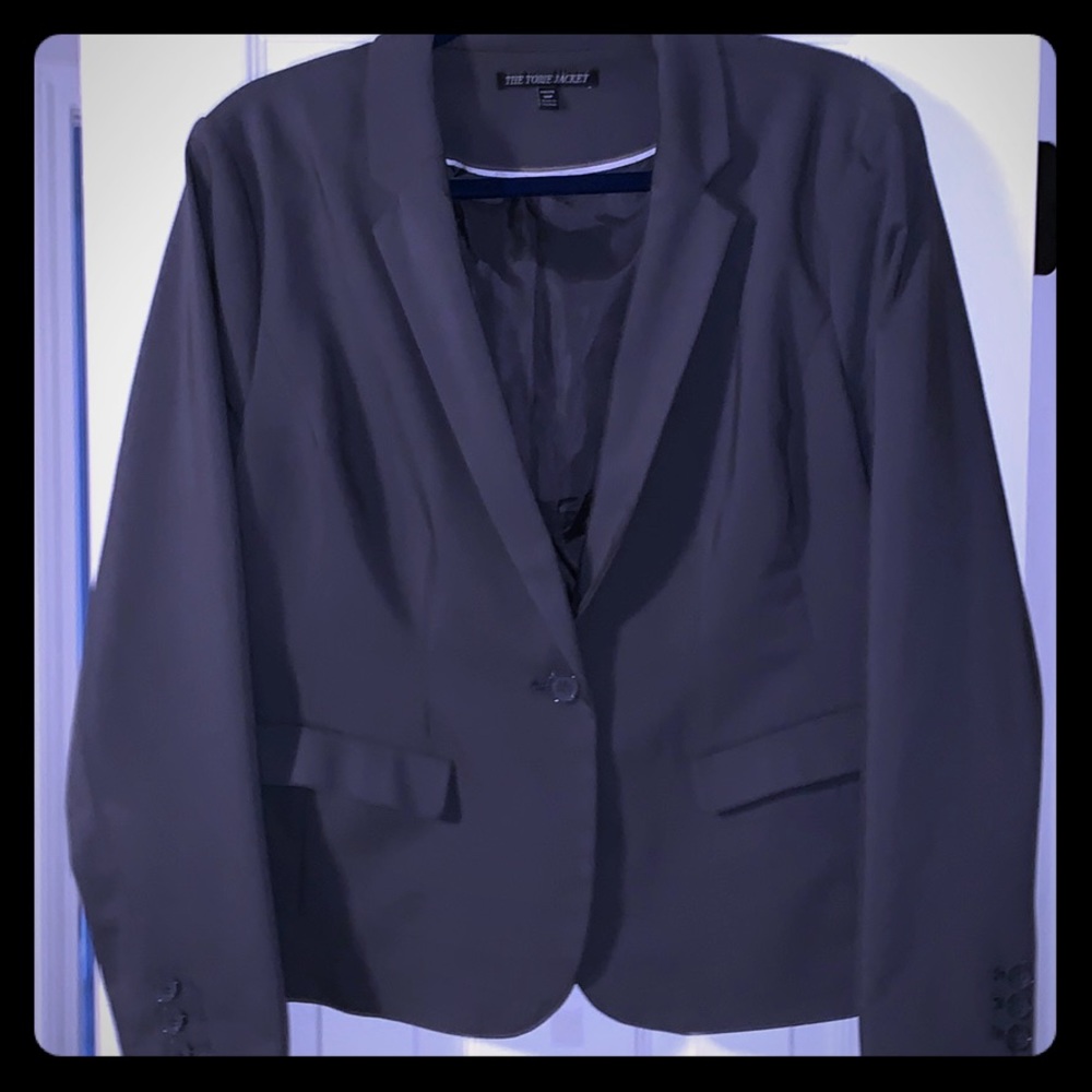 Charcoal suit jacket (matching pants also avail)